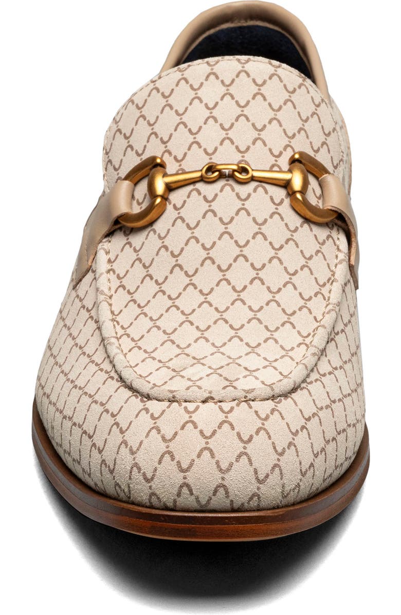 Stacy Adams Brinkley Moc Toe Loafer, Alternate, color, Beige