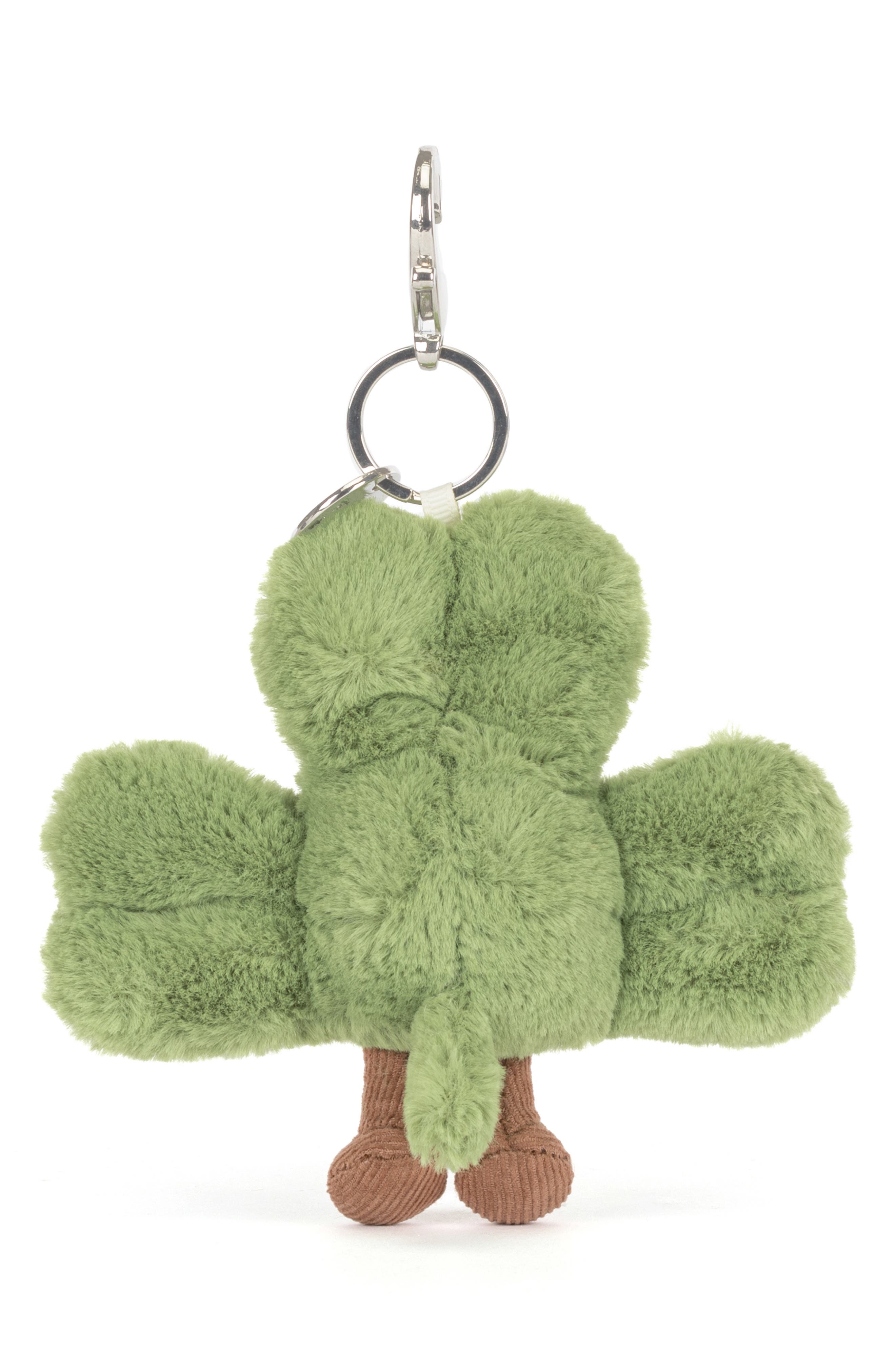 Amuseables Siofra Shamrock Bag Charm, Alternate, color, GREEN