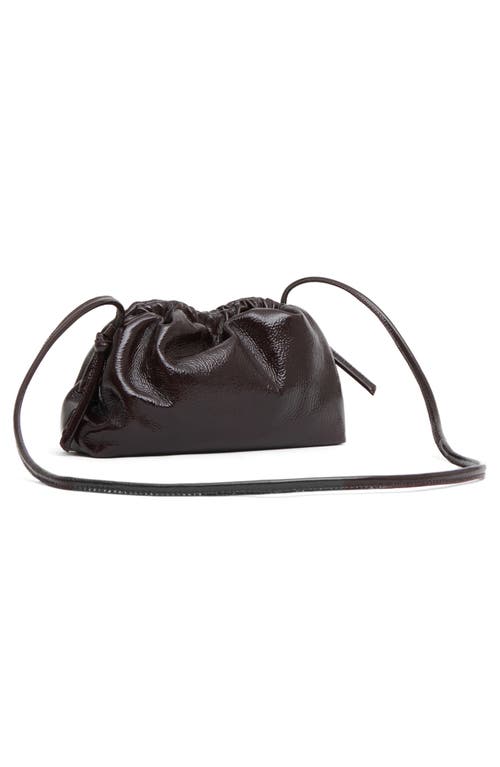 Mansur Gavriel Mini Cloud Clutch In Aubergine