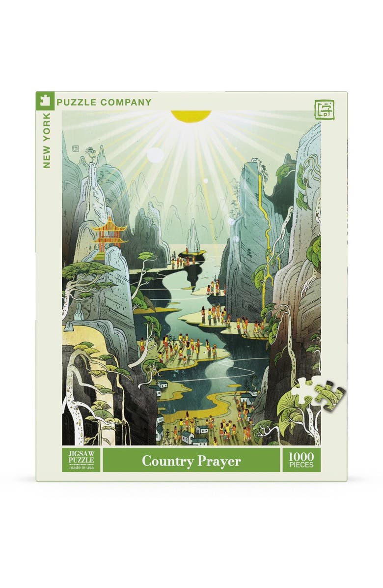 NEW YORK PUZZLE COMPANY Country Prayer 1000 Piece Puzzle, Main, color, NO COLOR