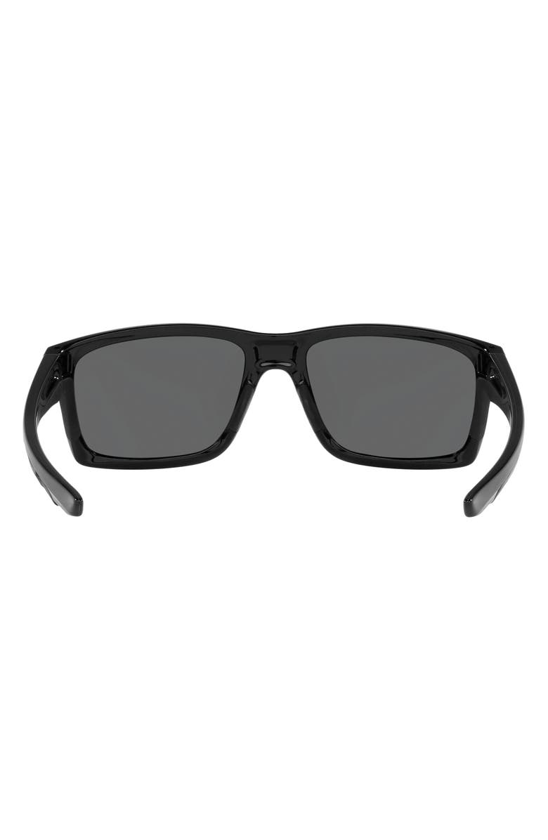 Oakley Mainlink 61mm Prizm<sup>™</sup> Rectangular Sunglasses, Alternate, color, Shiny Black