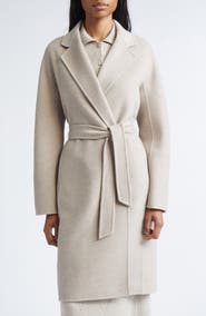 Max Mara Aceri Cashmere Belted Coat