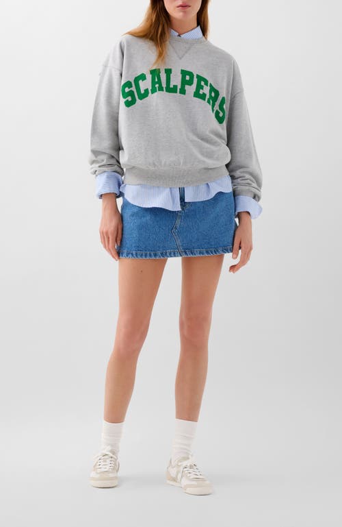 Scalpers Corporate Sweater In Gray