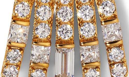 NADRI NADRI DELPHINE CUBIC ZIRCONIA STUD EARRINGS