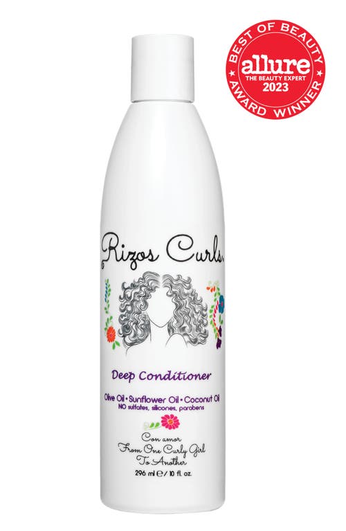 Rizos Curls Deep Conditioner In Transparent