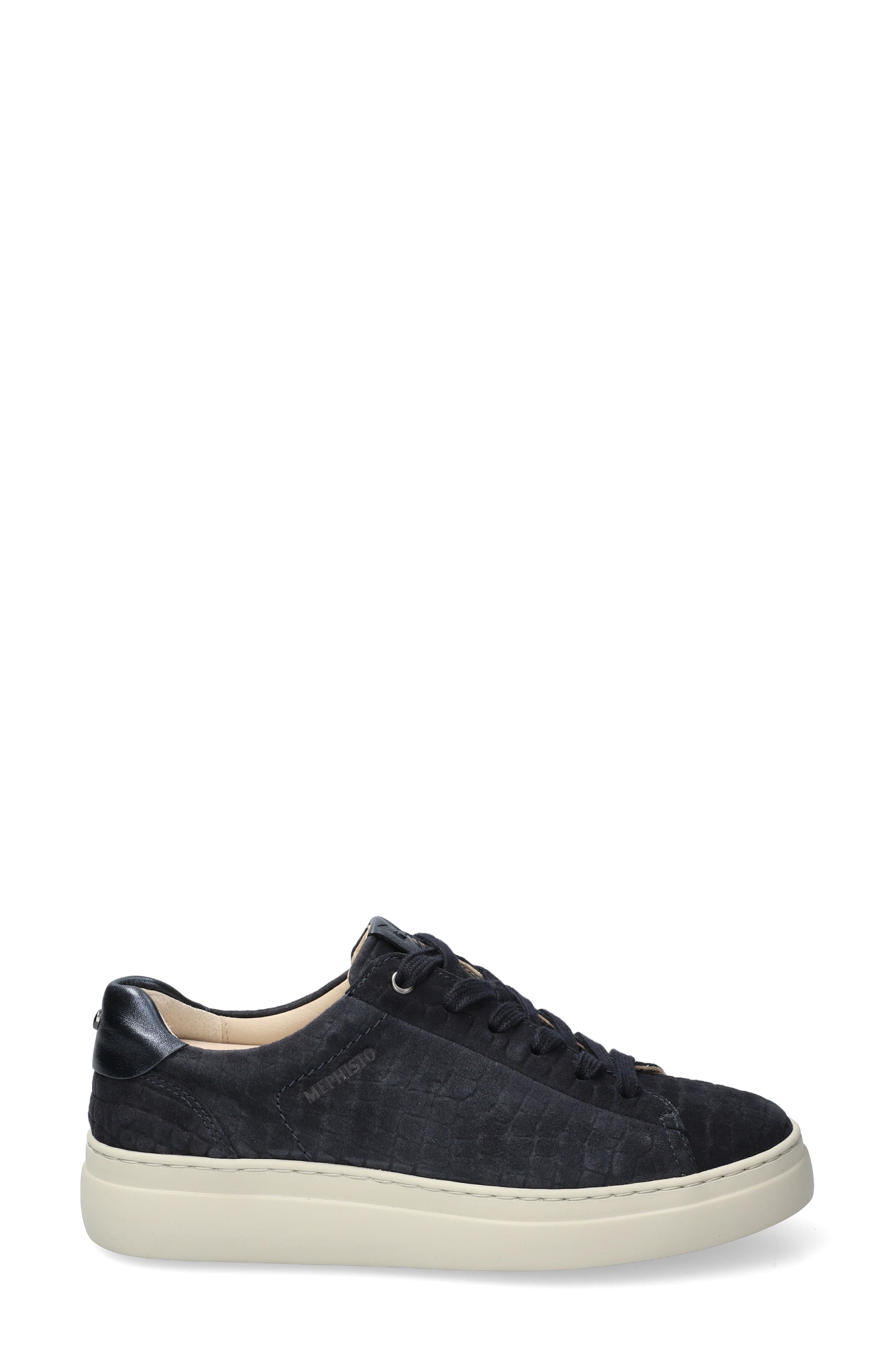Dotty Lace-Up Sneaker, Alternate, color, NAVY71445/ 95