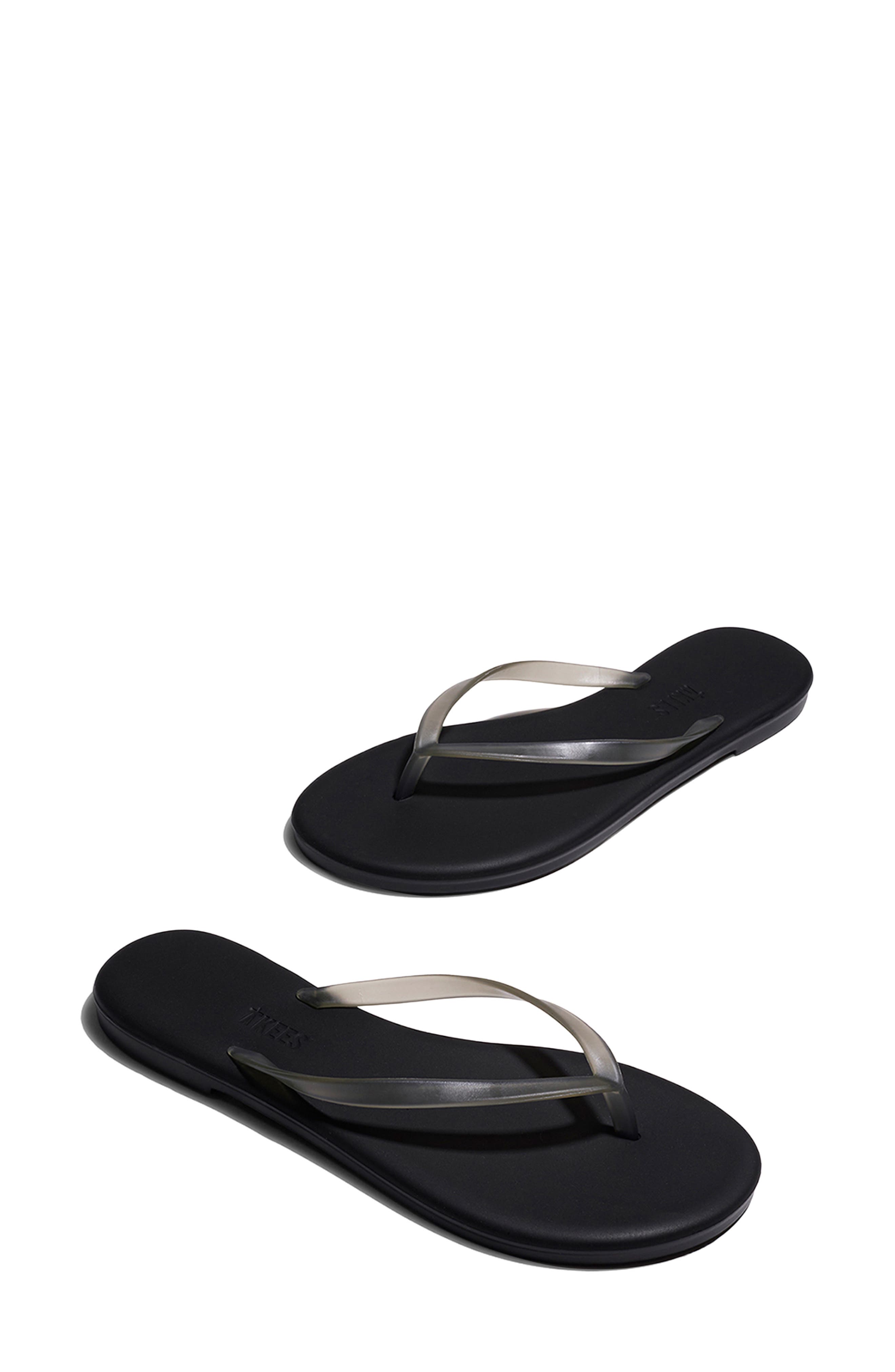 TKEES Aqua Waterproof Flip Flop, Alternate, color, Onyx