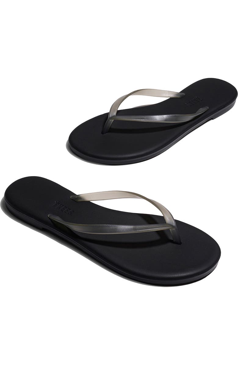 TKEES Aqua Waterproof Flip Flop, Alternate, color, Onyx