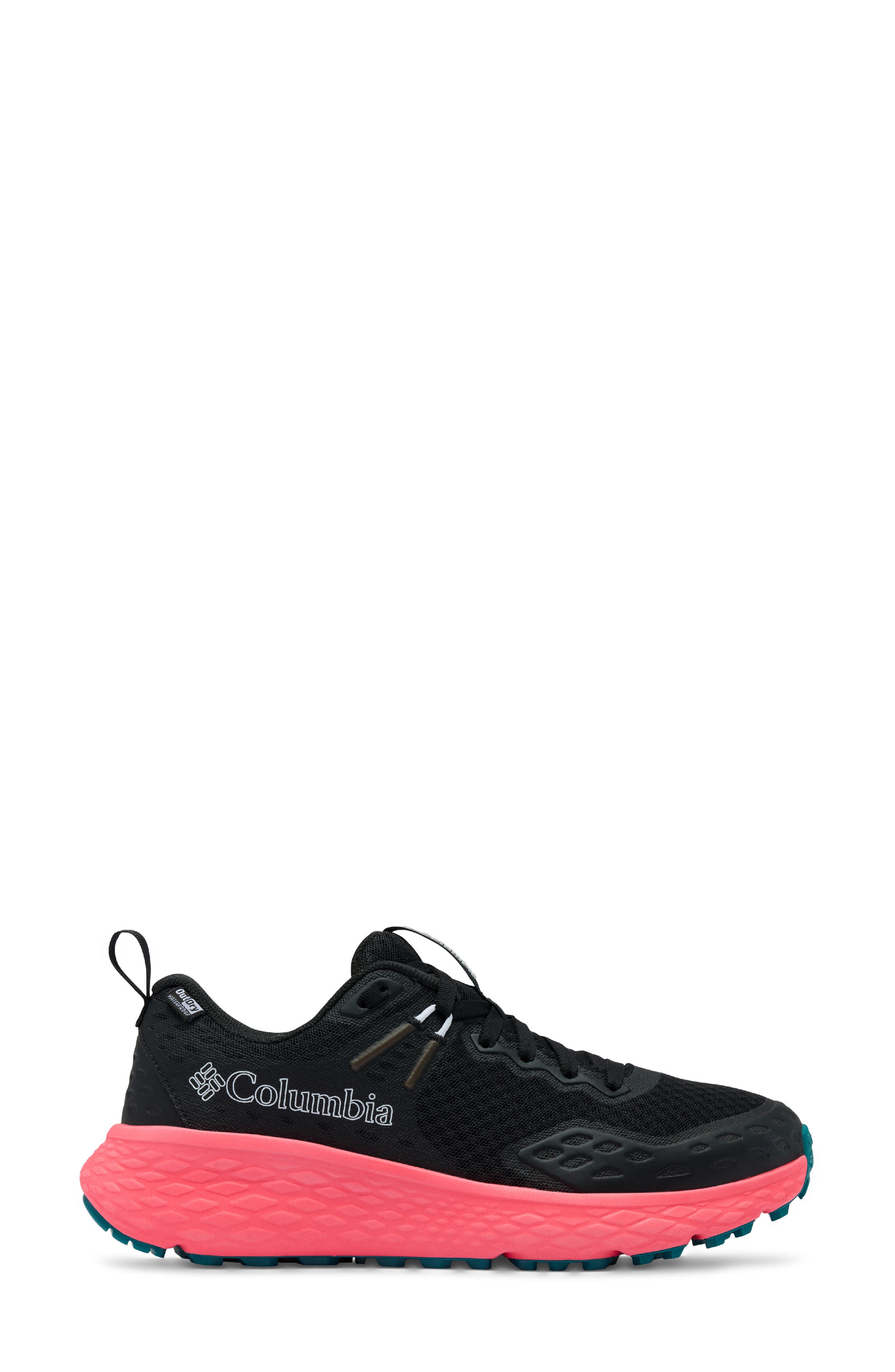 Konos™ TRS OutDry™ Waterproof Hiking Shoe, Alternate, color, BLACK/ NEON SUNRISE