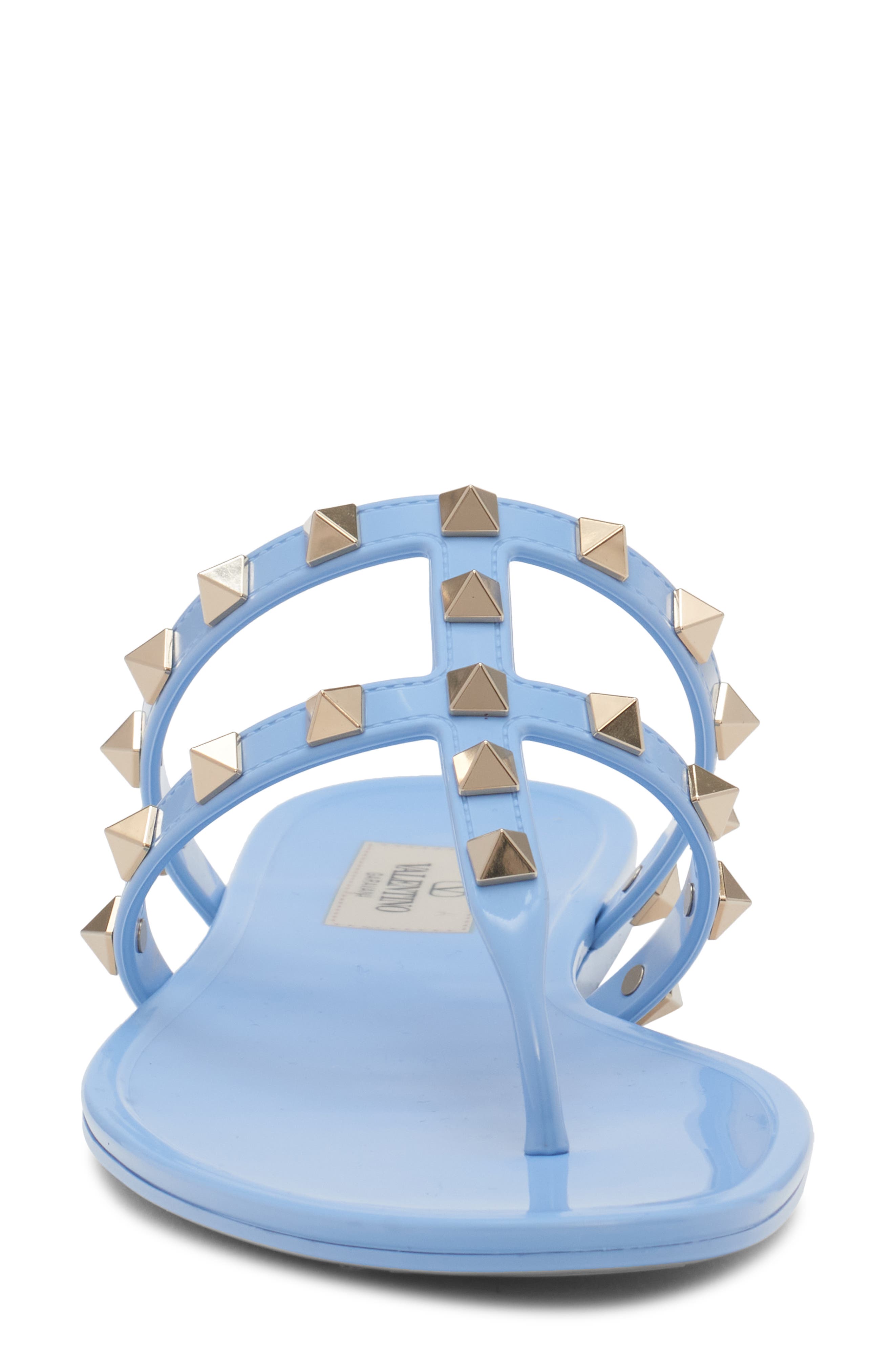 Rockstud Jelly Sandal, Alternate, color, POPELINE BLUE
