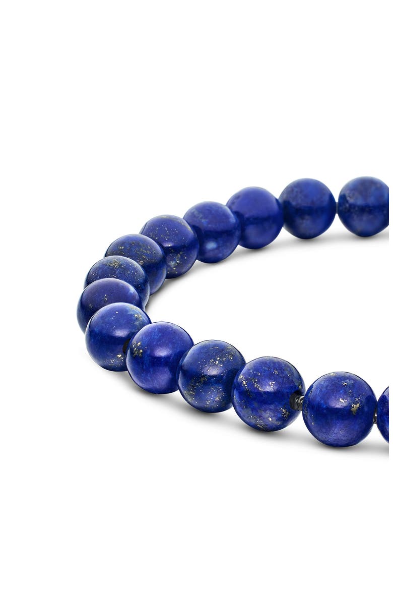 Spiritual Lapis Lazuli Beaded Bracelet, Alternate, color, BLUE