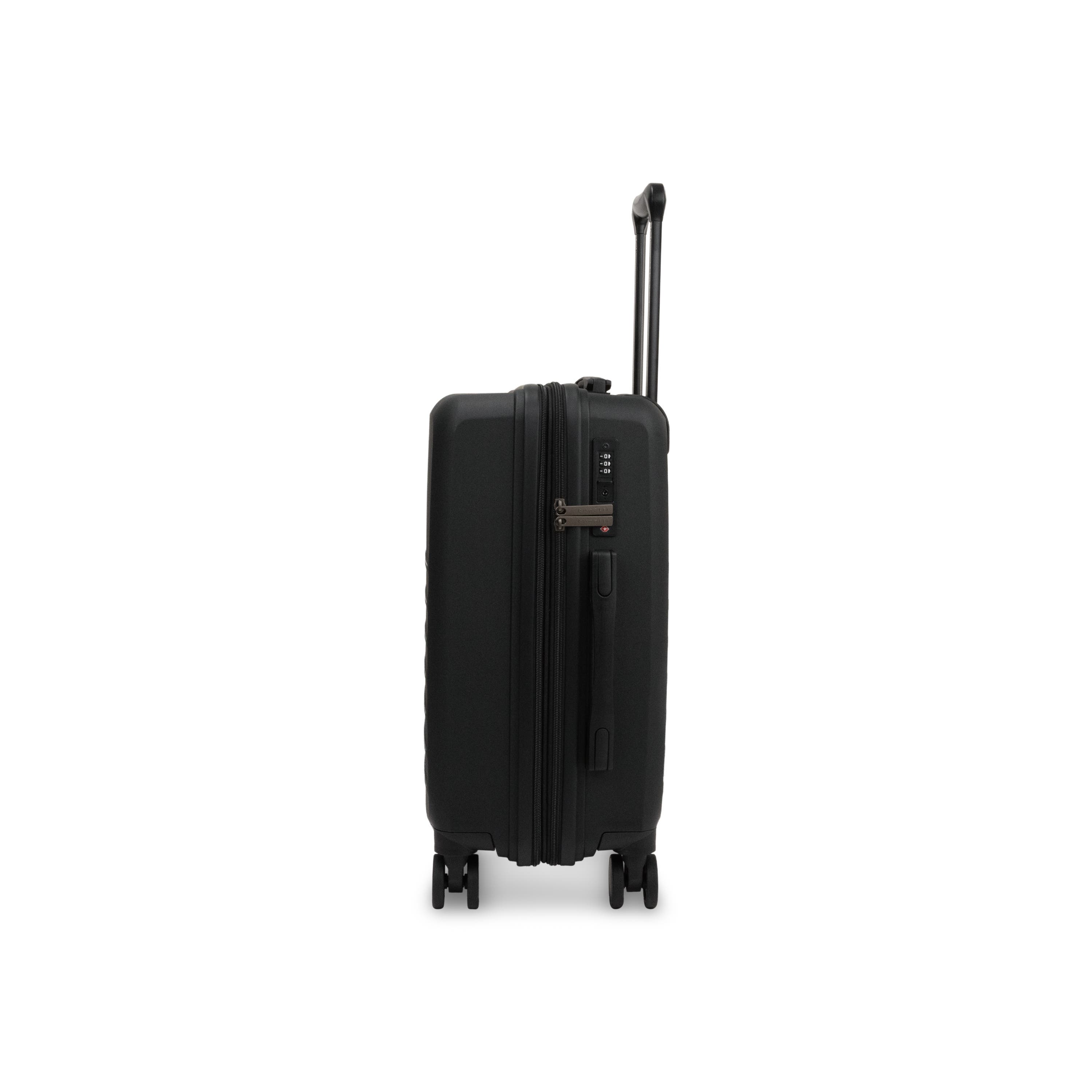 bugatti - Seoul 2 Piece Hardside Luggage Set with Expansion - Black, Alternate, color, Black