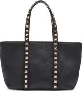 Valentino Garavani Mini Rockstud Leather Tote