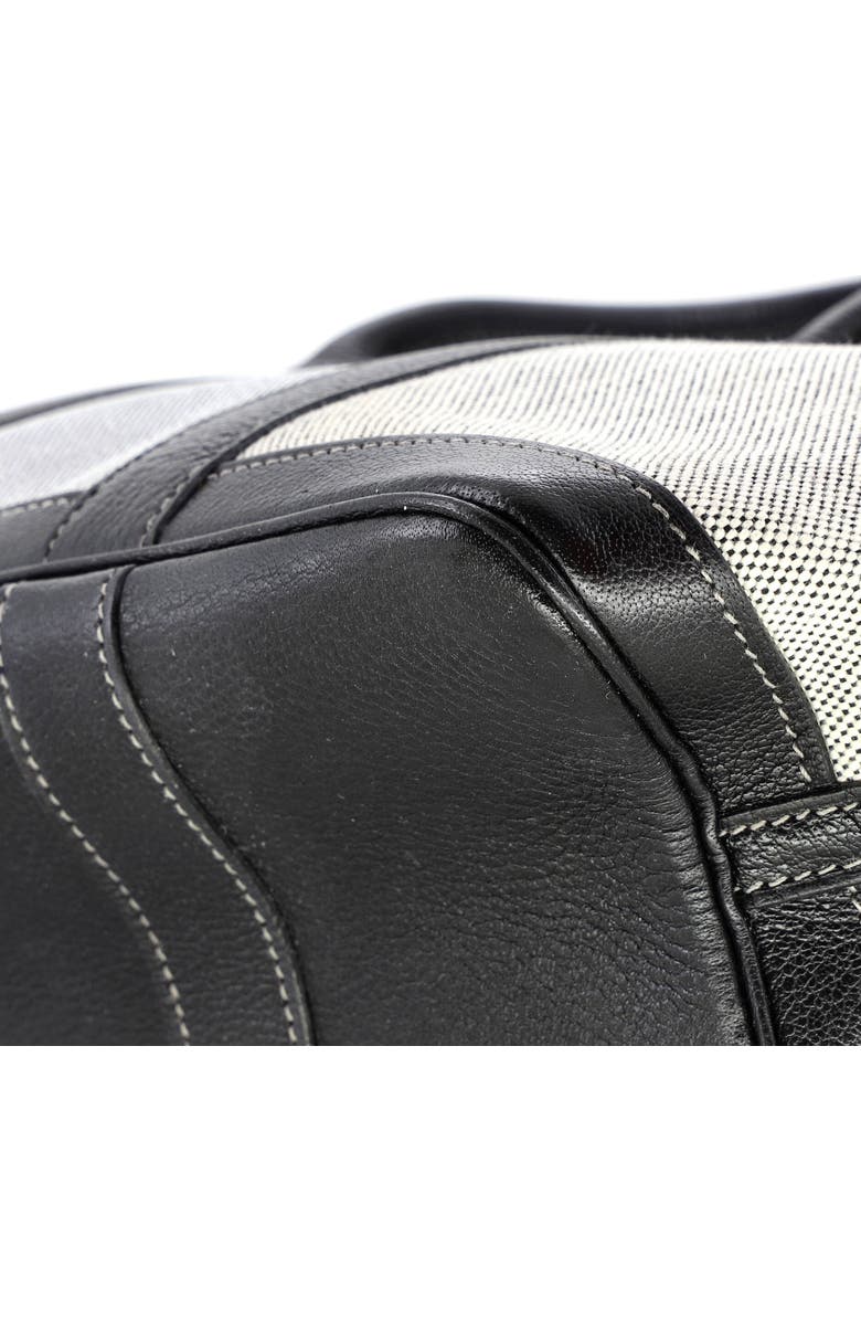 Pre-Owned Hermes Garden Party Tote Toile and Leather 30, Alternate, color, Noir