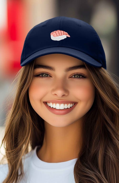 DALIX DALIX SHRIMP SUSHI EMBROIDERED DAD CAP