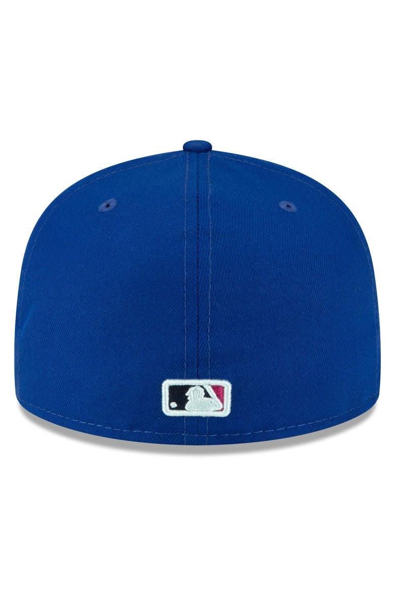 New Era Men's New Era Royal Chicago Cubs 2016 World Series Polar Lights 59FIFTY Fitted Hat, Alternate, color, Royal