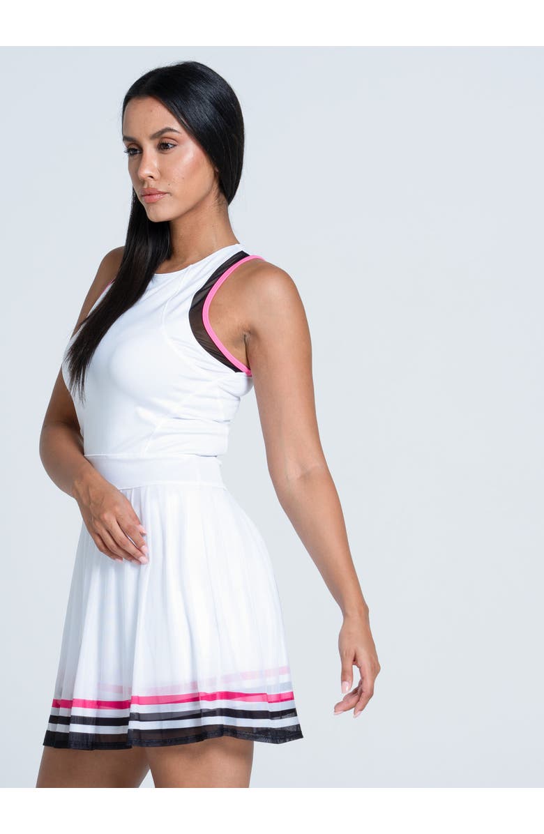 Lucky in Love Kinetic Energy Dress, Alternate, color, White