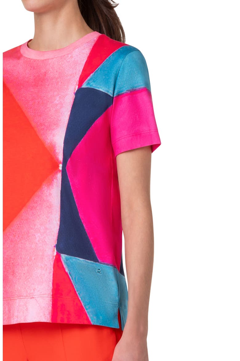 Spectra Print T-Shirt, Alternate, color, POPPY-MULTICOLOR