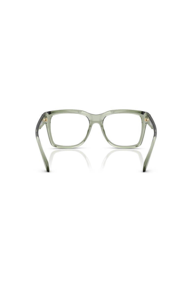 51mm Square optical glasses, Alternate, color, Green
