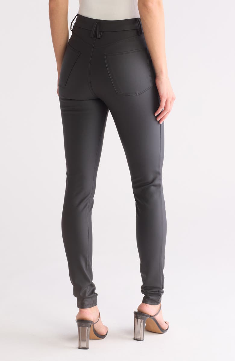 Good American Matte Stretch Skinny Pants, Alternate, color,