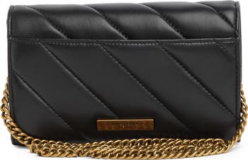 Soho Leather Wallet on Chain