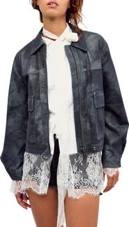 Free People We The Free Blair Faux Suede Jacket