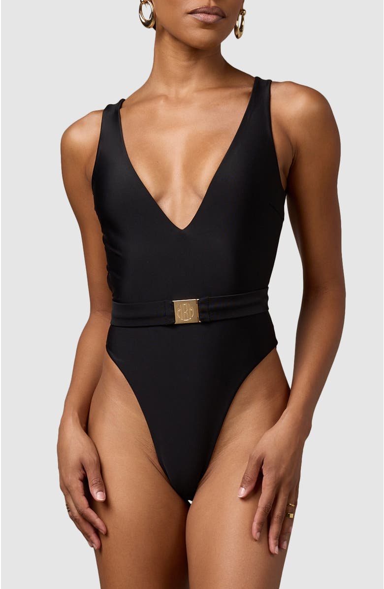 MBM Swim Zama One-Piece Swimsuit, Main, color, 
