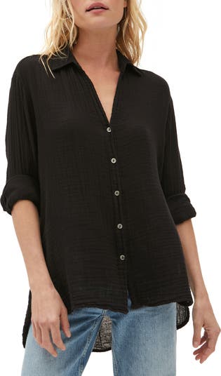 Talia Gauze Buttoned Down Top Talia Gauze Buttoned Down Top