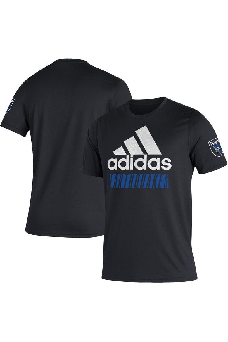Men's adidas Black San Jose Earthquakes Creator Vintage T-Shirt, Main, color, Black