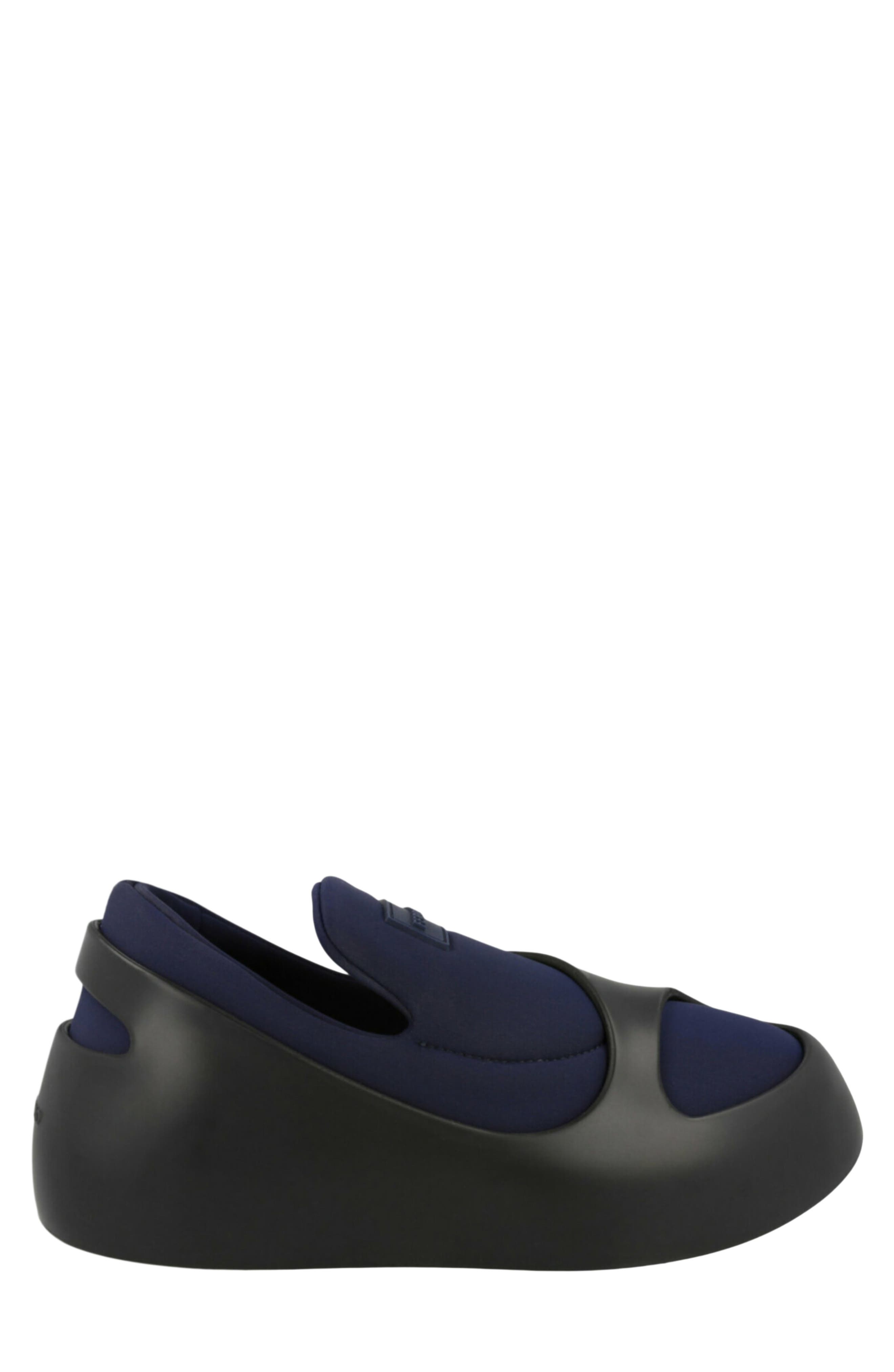 Lunar Paneled Slip On Sneaker, Alternate, color, BLUE