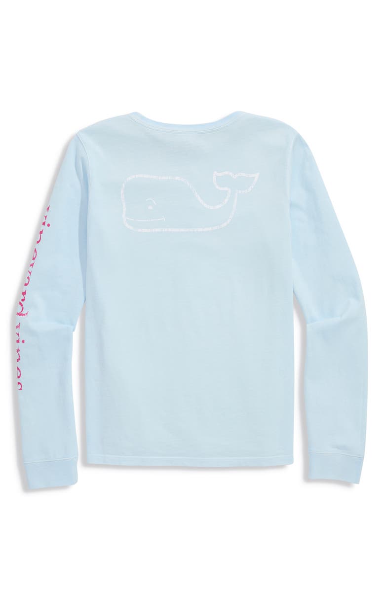 vineyard vines Kids' Pocket Tee, Alternate, color, Ice Water