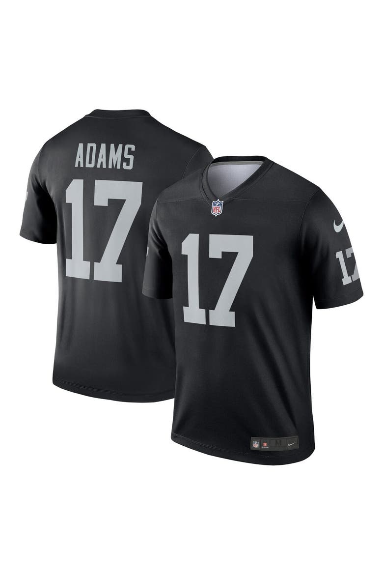 Men's Nike Davante Adams Black Las Vegas Raiders Legend Jersey, Alternate, color, Black