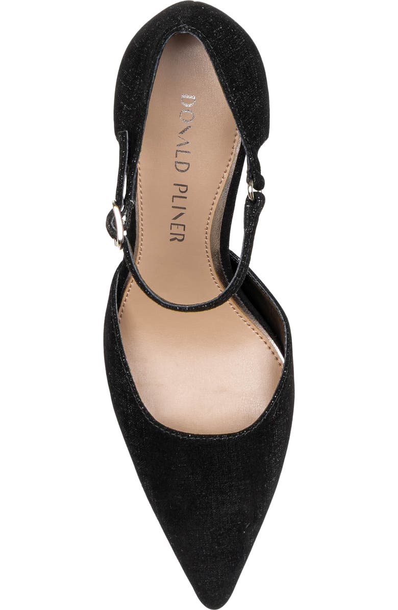 Donald Pliner Epyc Ankle Strap Pointed Toe Pump, Alternate, color, Black