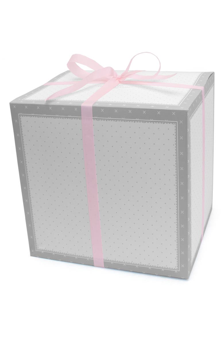 Child to Cherish Pink Heart Goldilocks Swaddle, Handprint & Photo Block Gift Set, Alternate, color, 