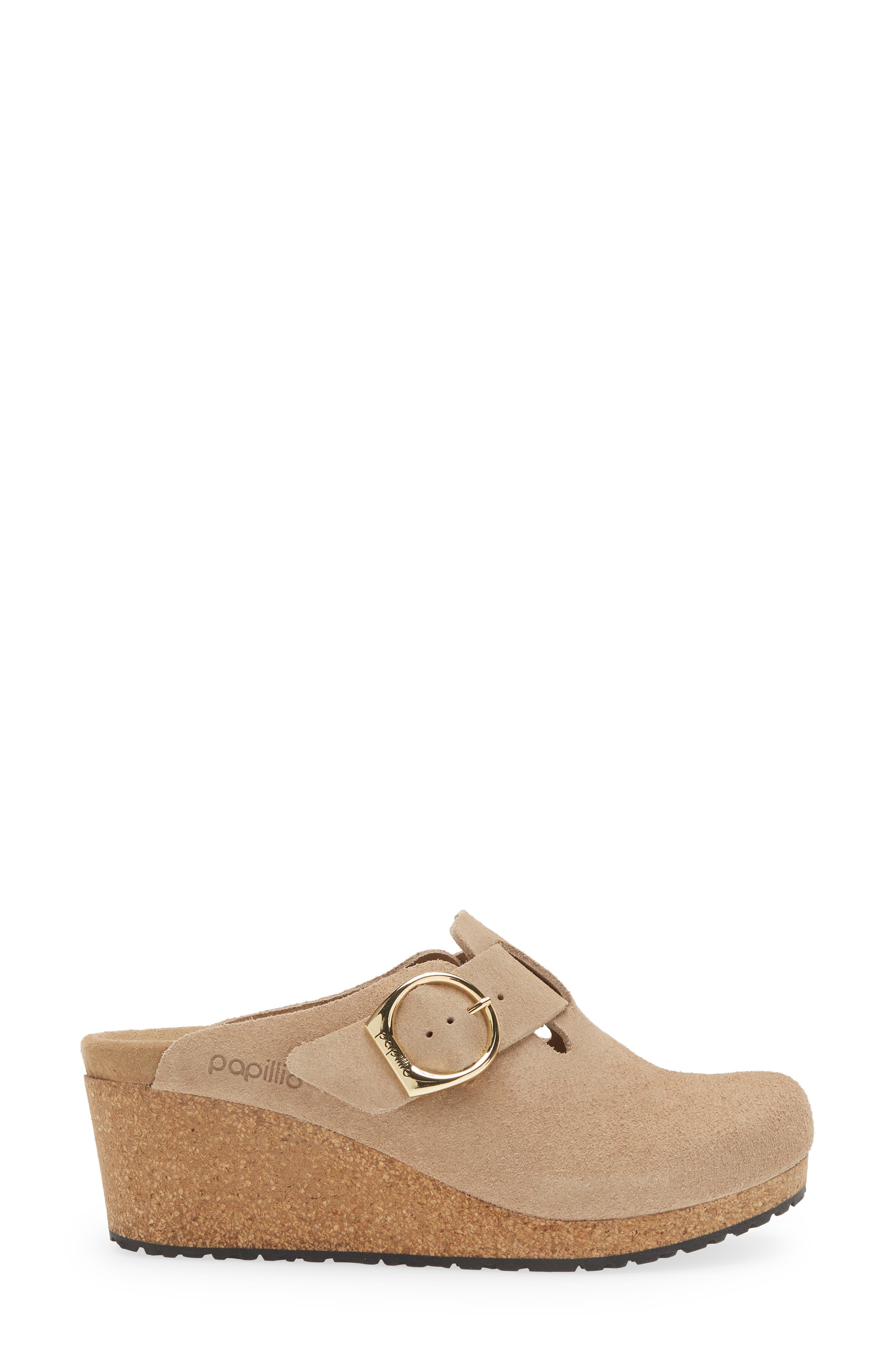 Papillio by Birkenstock Fanny Buckle Clog, Alternate, color, WARM SAND