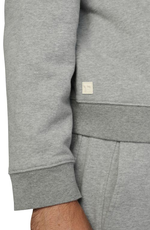 Joe's Bespoke Cotton Sweatshirt In Heather Grey