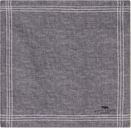 Robert Talbott Collins Reversible Silk Pocket Square