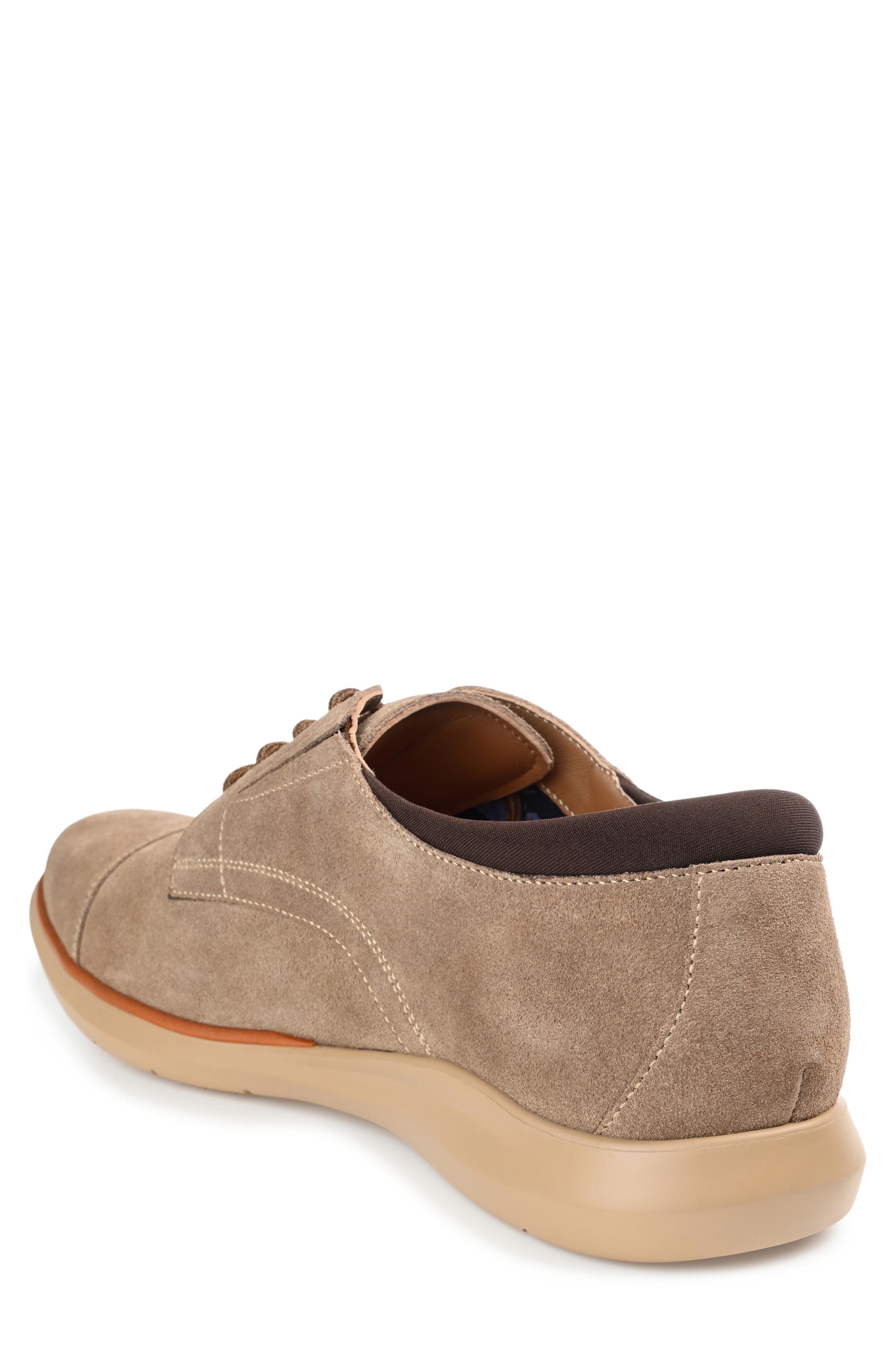 Thomas & Vine Fleton Cap-Toe Derby Dress Shoe, Alternate, color, Taupe