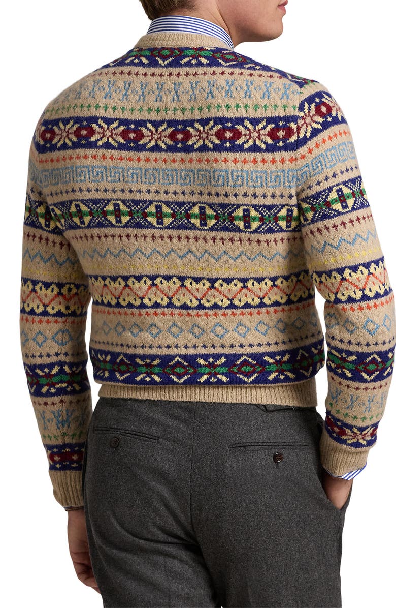Fair Isle Wool Blend Sweater