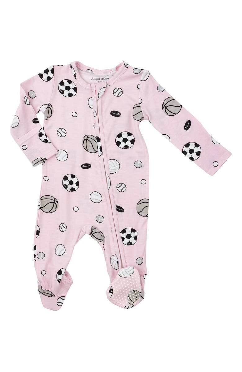 Angel Dear Sports Footie Pajamas, Main, color, 