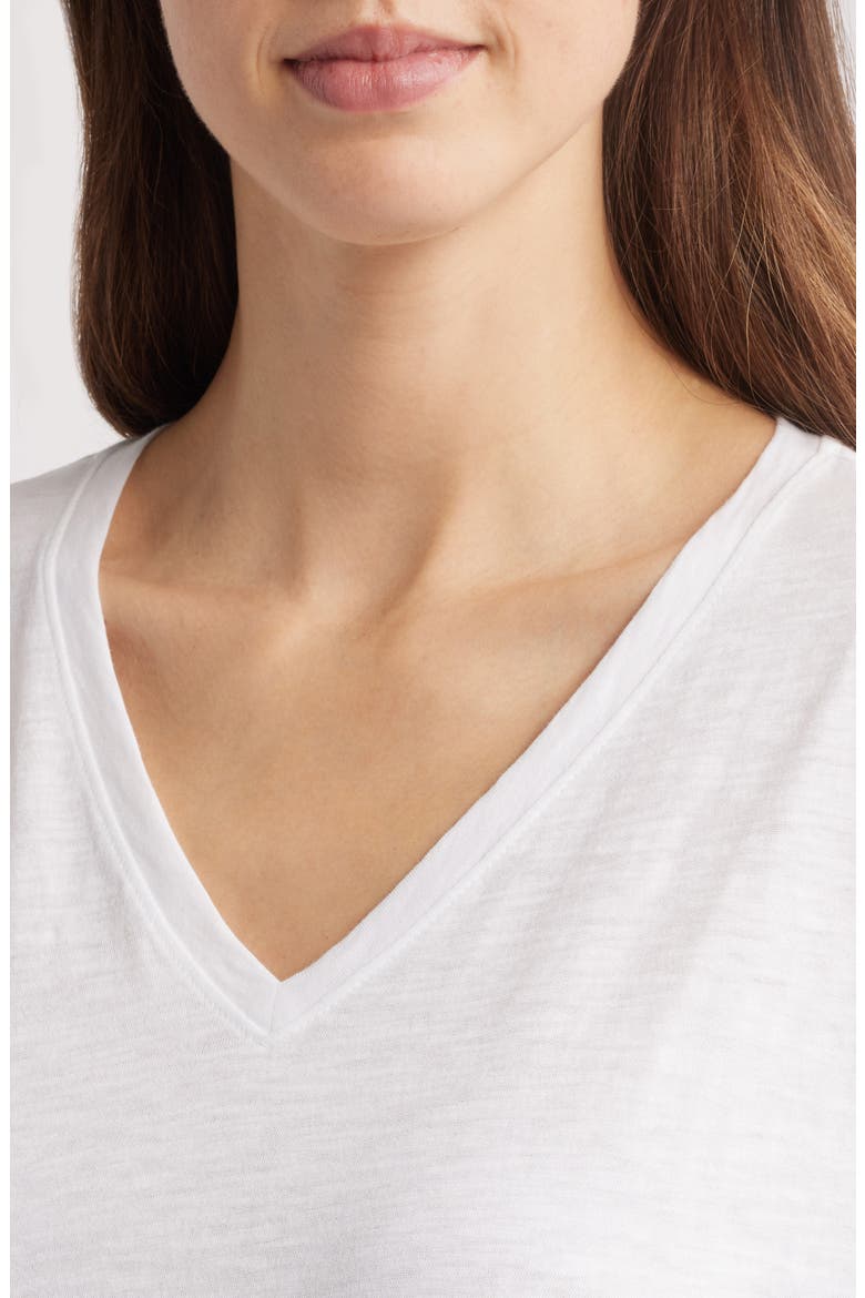 Easy Organic Cotton T-Shirt, Alternate, color, WHITE