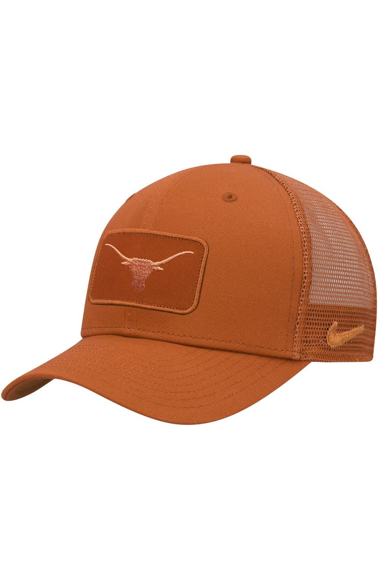 Nike Men's Nike Texas Orange Texas Longhorns Classic99 Tonal Trucker Snapback Hat, Main, color, 