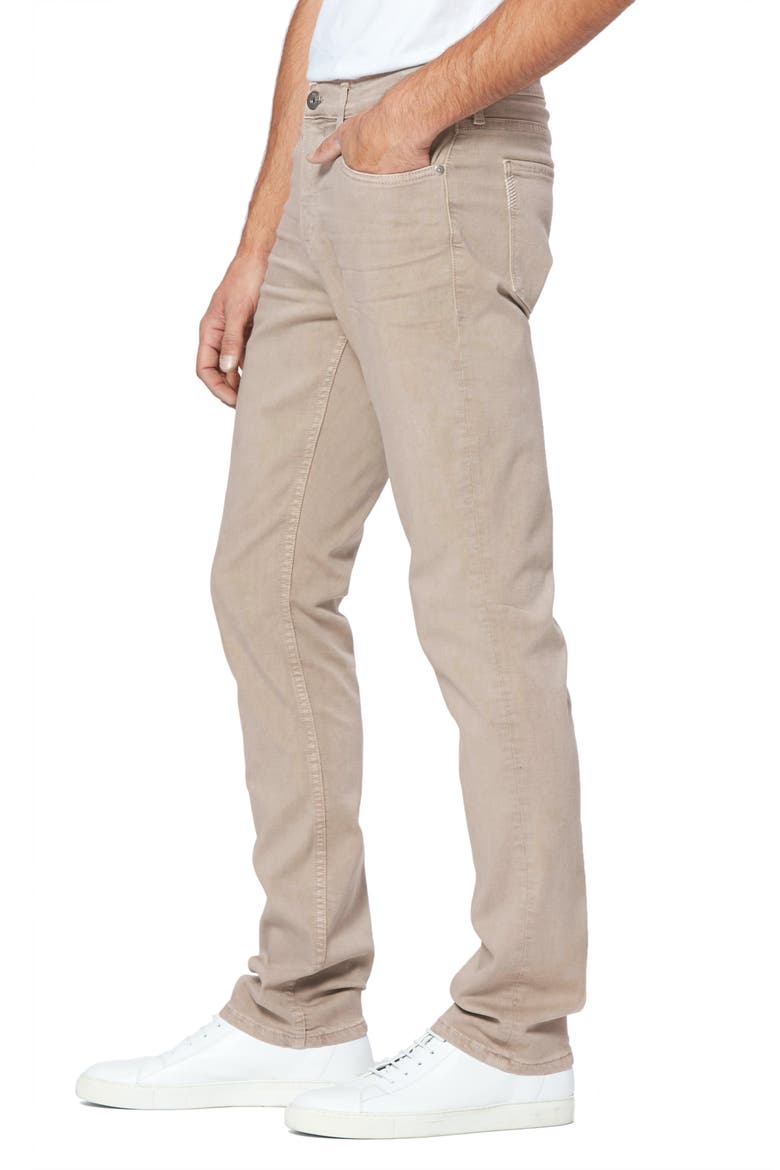 Transcend Federal Slim Straight Leg Jeans, Alternate, color, VINTAGE AGED BEIGE