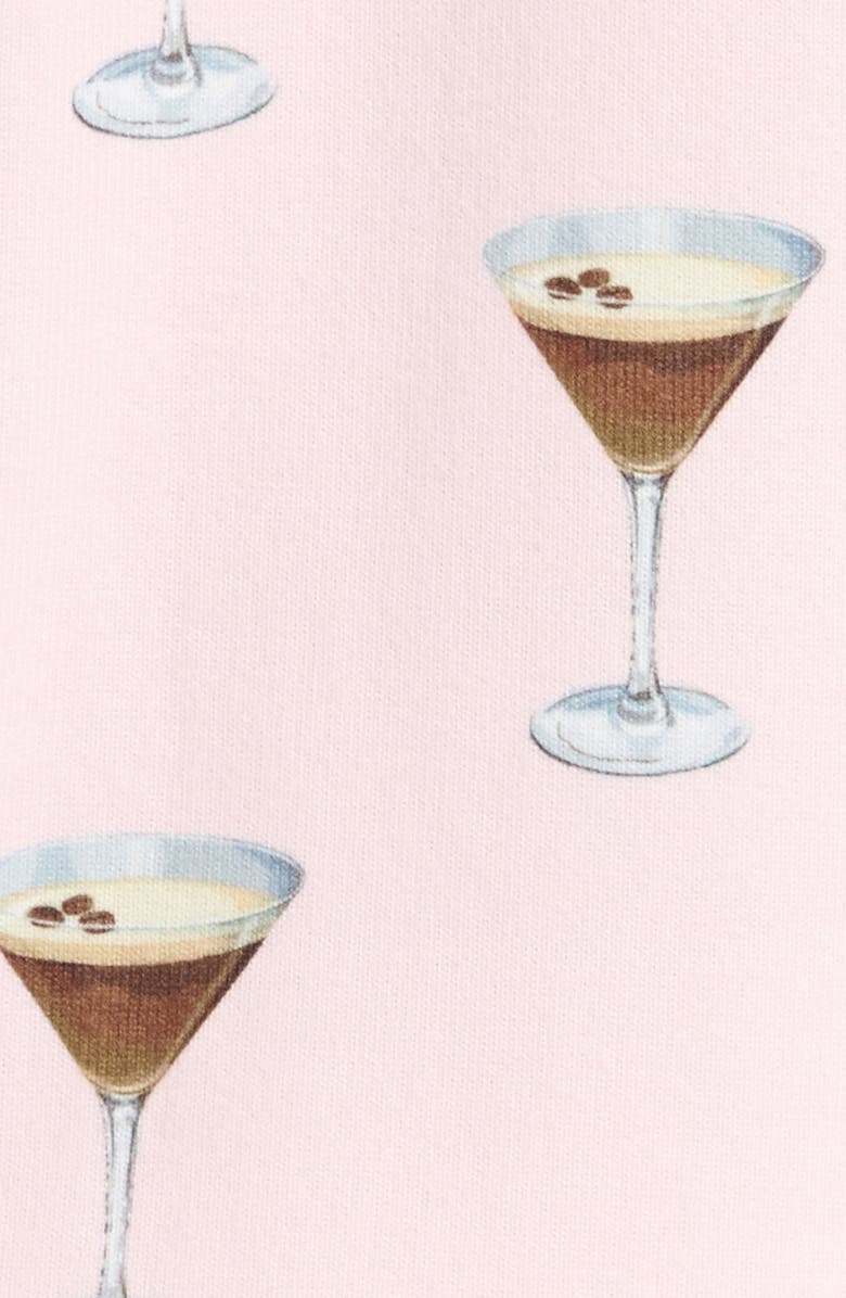 PJ Salvage Brushed Butter Jersey Pajamas, Alternate, color, Light Pink