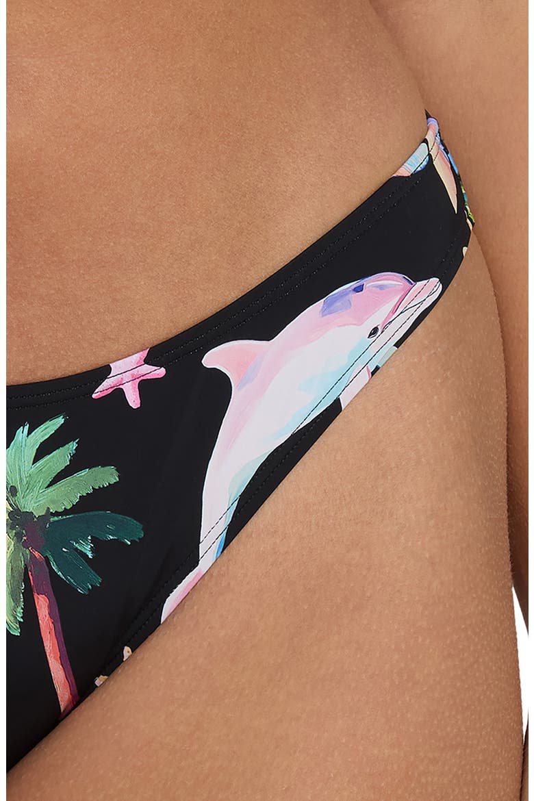 Party Wave Hike Bikini Bottoms, Alternate, color, BLACK PEBBLE