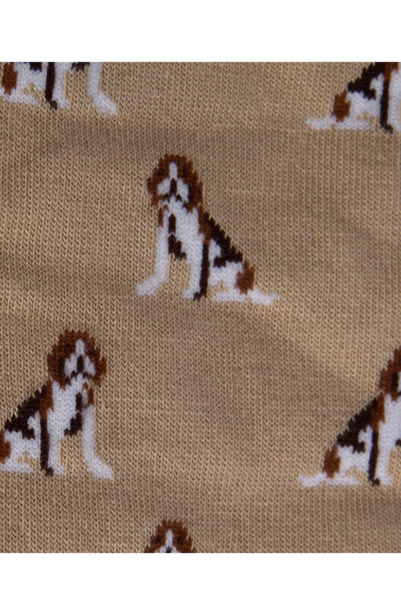 Barbour 3-Pack Beagle Dog Socks, Alternate, color, Washed Stone