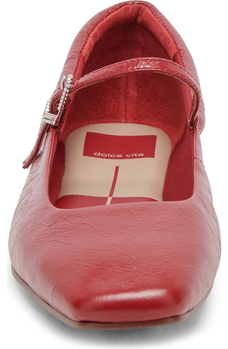 Dolce Vita Reyes Mary Jane, Alternate, color, Red Crinkle Patent