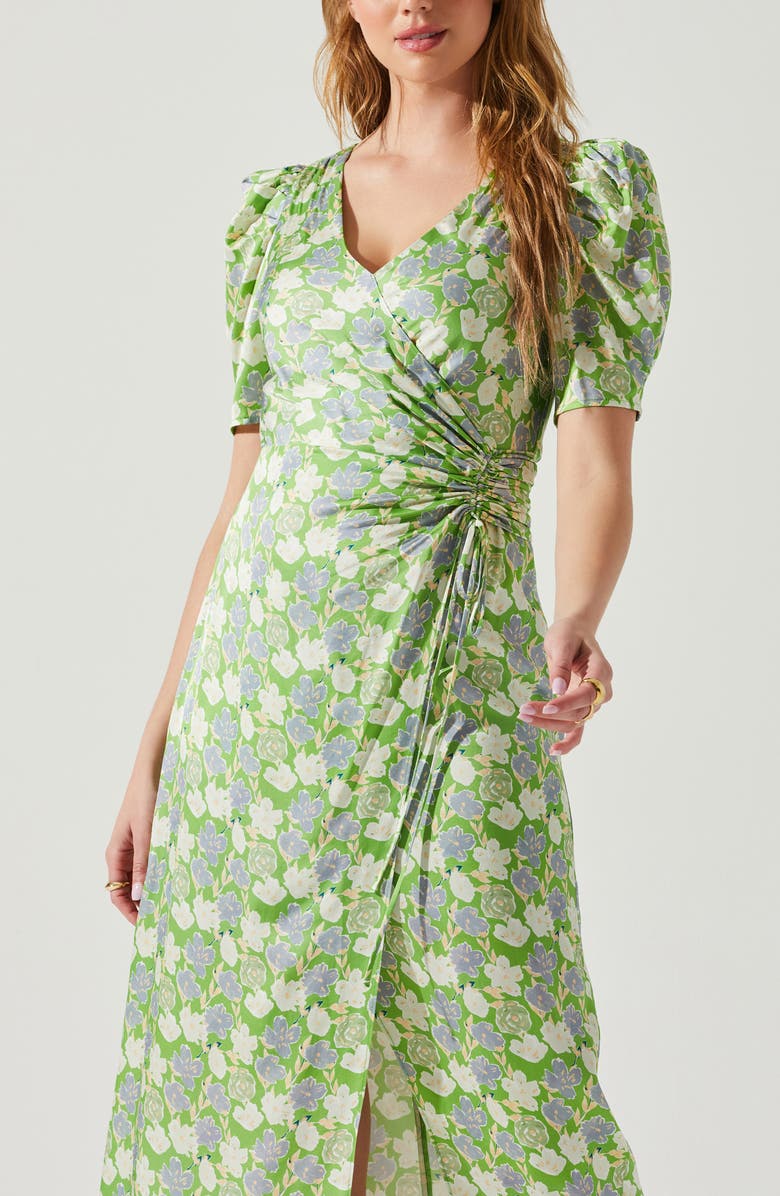 ASTR the Label Martina Ruched Dress, Alternate, color,
