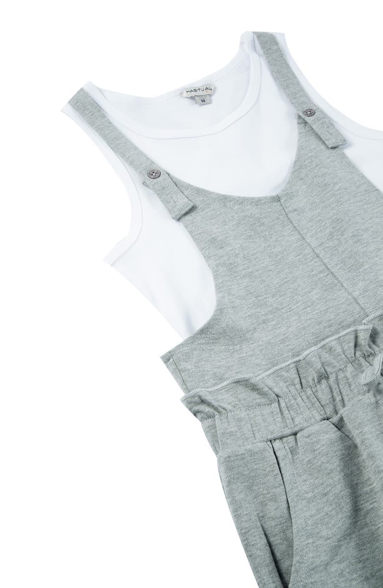 Habitual Kids Kids' Tank & Shortalls Set, Alternate, color, 