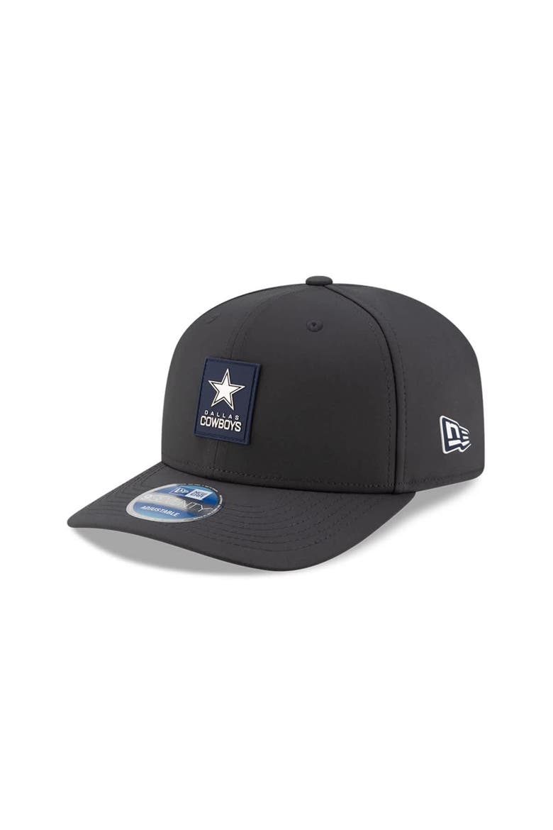 Men's New Era Charcoal Dallas Cowboys 2025 Sideline Cold Weather 9SEVENTY Adjustable Hat, Main, color, Charcoal